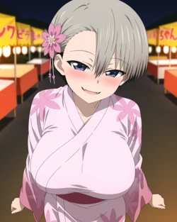 [Ponchoman] Hana Uzaki EXTRA - Uzaki-chan Wants to Hang Out! || 宇崎 花 - 宇崎ちゃんは遊びたい！ (UNCENSORED) 70 IMAGES [AI Generated]