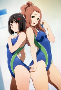 [Ferrappuccino-FPart] Hisaishi Kanade & Ririka Kenzaki - bukkake on the Next President and Vice President [AI Generated]