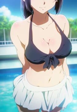 [Ferrappuccino-FPart] (Kousaka Reina) Standing Blowjob ~ Oral Ejaculation (Intense)  [AI Generated]