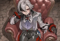 FA pixiv 20250926 Request - Arlecchino humiliation [AI Generated]