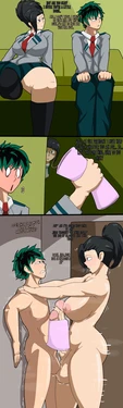 (Red_and_Blu) Deku's time with Futas
