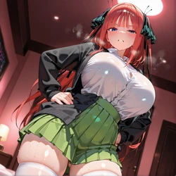 flax_AI - 中野二乃 Nakano Nino [AI Generated]