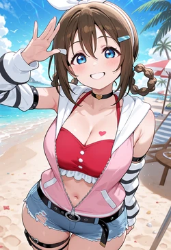 [Nankoai] Shizuku Osaka -桜坂しずく-req-rise up high!-beach-lovehotel-BBC- (Patreon) [AI Generated]