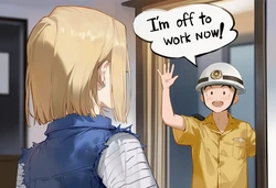 Android 18 Howsir  [AI Generated]