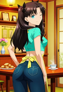 [Vanitas AI] Tohsaka Rin 18 [AI Generated]
