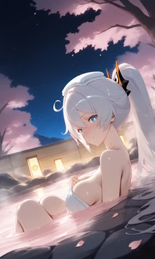 [Ayano] Kiana Kaslana - Hot Springs [AI Generated]