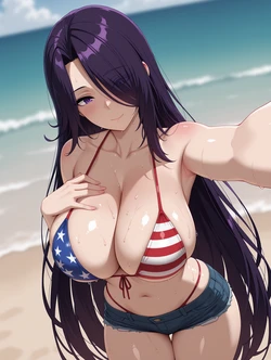 Vlen - Aurora - Bikini America Flag || The Eminence in Shadow (43P) [4K] 🔞 (Patreon) [AI Generated]