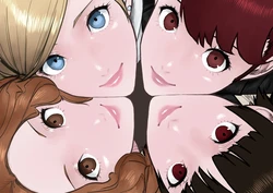 [Koukou Punch] Persona 5 Harem Licking