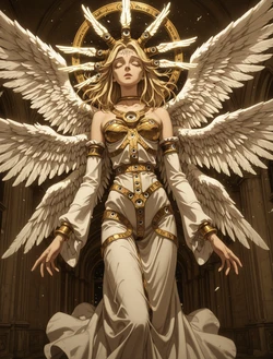 Horror angel creatures [AI Generated]