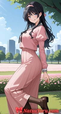 [NatsuYoru] Waguri Kaoruko (Kaoru Hana wa Rin to Saku) [AI Generated]