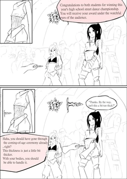 (R-18G)[ーYuna かみしろ(Pixiv)] High School Dance Competition Winners (English)