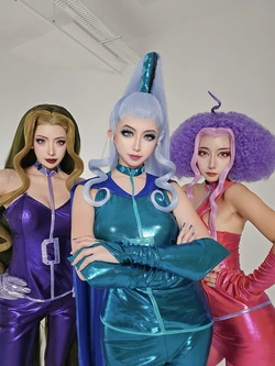 Riiyuukii, neokomaru, kiyocosplay - Icy, Darcy, Stormy