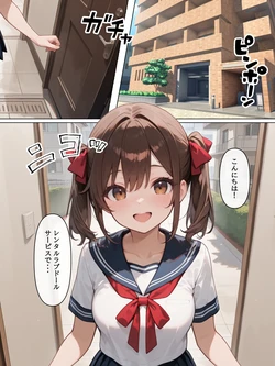ラブドール頼んだら、妹JKが来た [AI Generated]