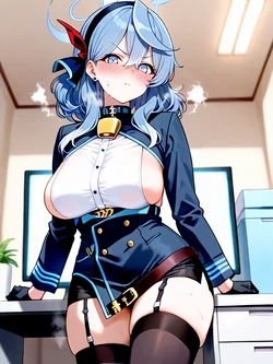 [アヘ顔スキー/Ahegao Lover] [ブルアカ]甘雨アコ Amau Ako-Blue Archive [AI Generated]