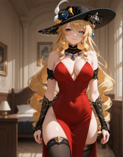 [Anh Dang] Navia - Genshin Impact (Patreon) [AI Generated]