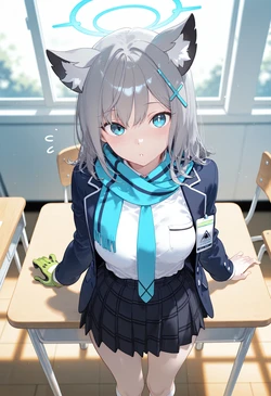 [Ayano] Sunaookami Shiroko [AI Generated]