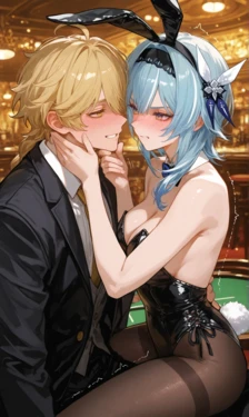 [Reiji] Eula (Genshin Impact) – Bunny Girl [AI Generated]