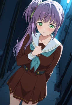 (PartyProject145) Kozue being threatened... [AI Generated]