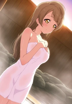 (PartyProject145) Kotori in the Open-Air Bath [AI Generated]