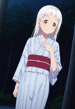 (PartyProject145) Chisato in a Yukata [AI Generated]