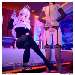 [Princess Raphy] Thank you for 2000 Followers + Extras [English] [Uncensored]