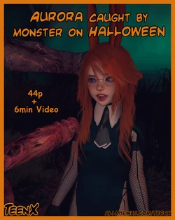 Aurora caught by monster on Halloween +Video link [TeenX]