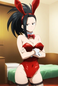 [Vanitas AI] Yaoyorozu Momo 4 [AI Generated]