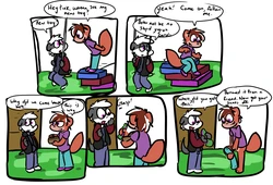 [Sachidog] Fun with a new toy! (Deleted comics)