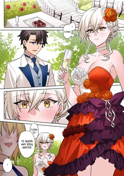 [Hanashima] Gudao x Olga Marie Shochou｜Gudao x Directora Olga Marie (Fate／Grand Order) [Spanish] [ToniRapsody]