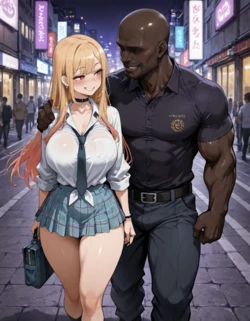 NTR＆BBC ERION Kitagawa marin BBC Bitch [AI Generated]