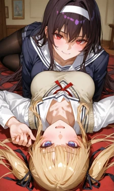 [Reiji] Utaha × Eriri (Saekano) – Duo [AI Generated]