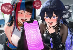 [Patreon] (Holo AI) Koko x Harusaruhi vs Suspicious App [English] [Uncensored[ [AI Generated]