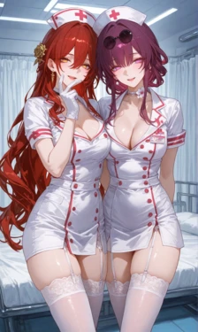 [Reiji] Himeko × Kafka (Honkai Star Rail) – Naughty Nurses [AI Generated]