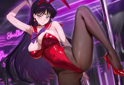 [Patreon] (cMonster) Sailor Mars Rei Hino x Old man (AI Generated)