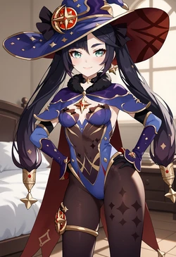 [DavionCoreArt] Mona Megistus (Genshin Impact) (AI Generated)