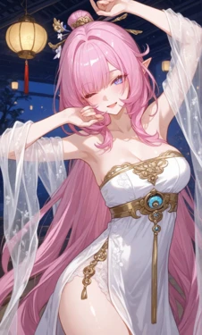 [Reiji] Elysia (Honkai Impact 3rd) – Hanfu Grace [AI Generated]