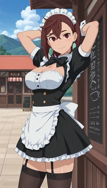 Meowu laha 💘 - 綾瀬桃 Momo Ayase - Maid Café 🤍🍰 (Patreon) [AI Generated]