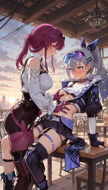 Silverwolf x Kafka [AI Generated]