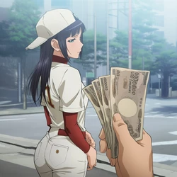 [Pixiv] プじだむの島/Pujidamu no Shima (15106284) - Sakura Mutsuko: Compensated Dating Blowjob [AI Generated]