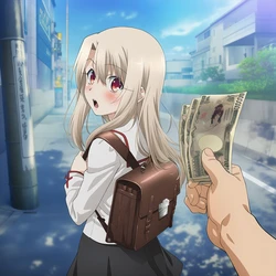 [Pixiv] プじだむの島/Pujidamu no Shima (15106284) - Illya: Compensated Dating Blowjob [AI Generated]