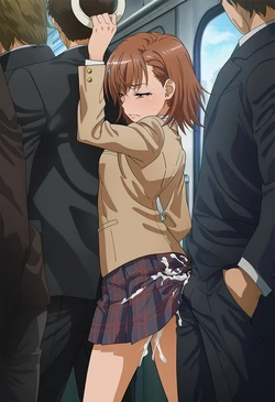 [Pixiv] プじだむの島/Pujidamu no Shima (15106284) - Misaka Mikoto — ejaculated on in various places while still wearing her uniform [AI Generated]