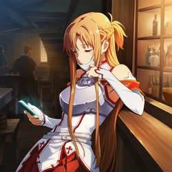 [Pixiv] プじだむの島/Pujidamu no Shima (15106284) - Asuna: streetwalker mask blowjob with smegma + more [AI Generated]