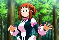 俺だけ使えるチート個性で麗日お茶子を犯し倒す件 [AI Generated]