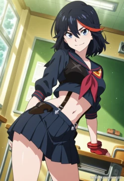 [AIlya] Ryuuko Matoi/纏 流子 [AI Generated]