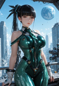 [Zefrost_Art] EVE x Commander (NIKKE x Stellar Blade) (Patreon) [AI Generated]