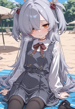 [玻璃之もばい/Hari no Mobai] Itagaki Kanoe (Blue Archive) [AI Generated]