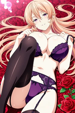 [Zerori@AI Illustrator] [All Piece Plan]138枚 薙切えりな(食戟のソーマ) Nakiri Erina(Food Wars!) [AI Generated]