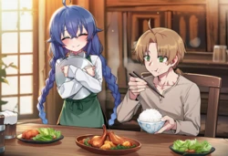 roxy x rudeus (AI Generated)