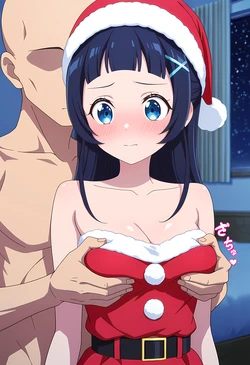 カンガルー Kangaroo 蒼風ななちゃんとえっち(Xmas Ver) (Patreon) [AI Generated]