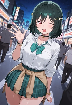 [Nankoai] Shioriko Mifune - 三船栞子 -req-gyaru-recording-lovehotel- (Patreon) [AI Generated]